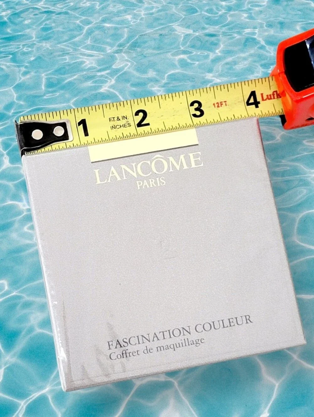 NIB LANCOME Fascination Couleur Travel Palette Blush Mascara Eyeshadow Sealed